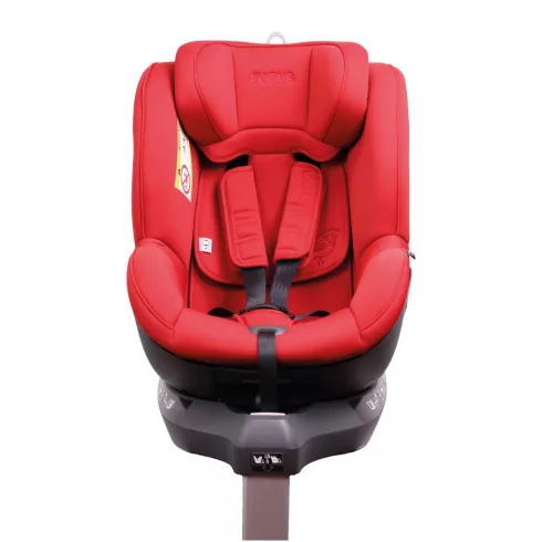 Avova Sperber-Fix I-Size 360° biztonsági gyerekülés 40-105 cm - Maple red 