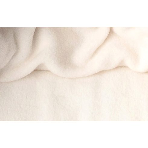 Polár bundazsák babakocsiba - világos szürke