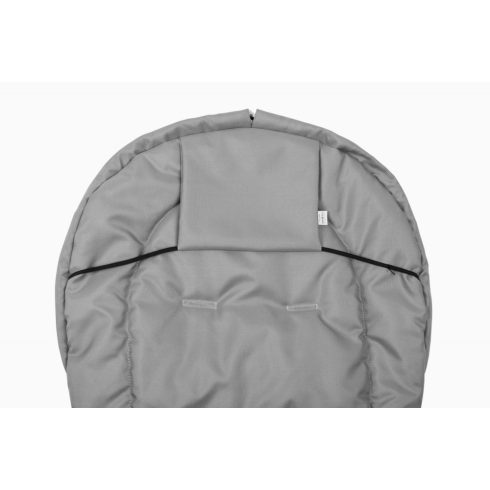 Polár bundazsák babakocsiba - világos szürke