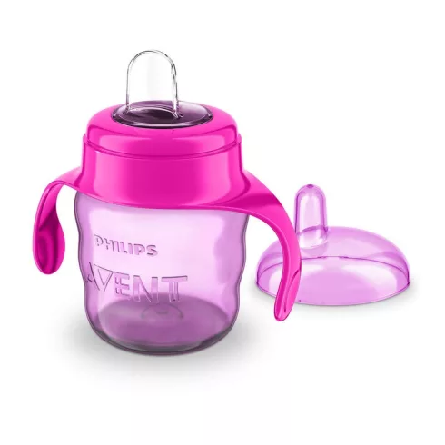 Avent Itatópohár Classic 200 ml 6+ rózsaszín/lila