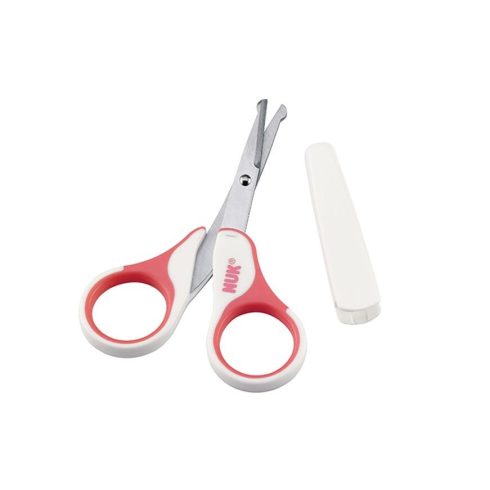 NUK biztonsági bébiolló - rózsaszín