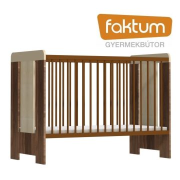 Faktum Makaó  60*120-as babaágy - szilva/juhar