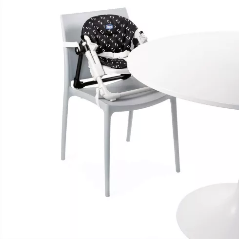 Chicco Chairy 2in1 székmagasító ülőke és kisszék -  Sweetdog fekete