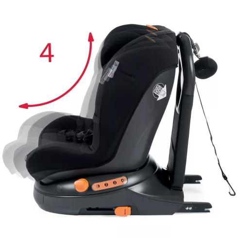 Chicco Around U (i-Size) 40-105 cm  0h +  Jet Black