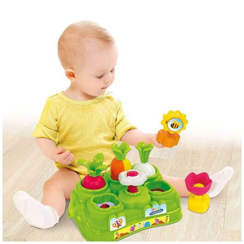 Clementoni Baby kert formaválogató játék