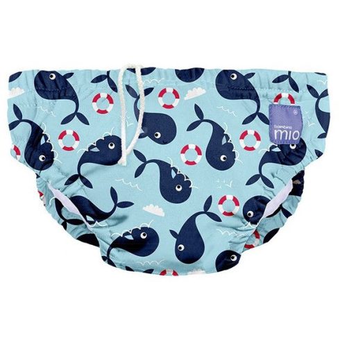 BambinoMio úszópelenka XL 12-15 kg - Whale Wharf