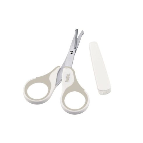 NUK biztonsági bébiolló - beige